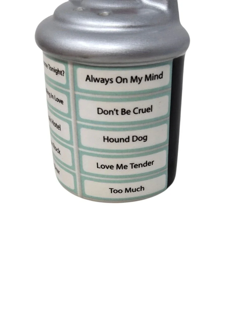 ELvis Presley Jukebox Salt & Pepper Shaker Set Signature Product 2006